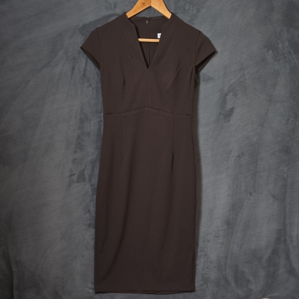 Calvin Klein Classic Brown Midi Dress